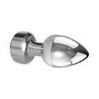 Gender X Rockin' Metal Plug XL Rechargeable Vibrating Anal Plug Aluminum Silver
