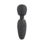Selopa Buzz One Out Rechargeable Silicone Mini Wand Vibrator Black