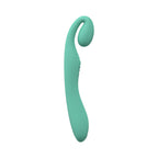 LoveLine Obsession 10 Speed Dual Motor Vibe Sealed Silicone Rechargeable Submersible Green