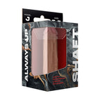 Shaft Model J: 5.5 in. Dual Density Silicone Dildo Pine