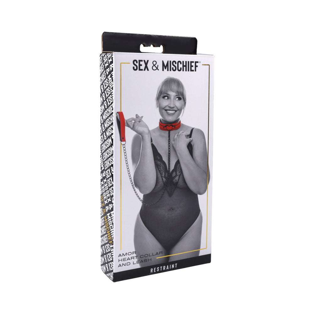 Sportsheets Sex & Mischief Amor Collar and Leash