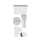 Zero Tolerance The Clear Choice Stroker TPE Clear