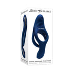 Zero Tolerance Ring Around the Rosy Rechargeable Vibrating Dual C-Ring Silicone Blue
