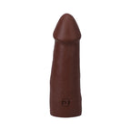 The Realistic Cock 5 in. ULTRASKYN Vac-U-Lock Dildo Chocolate