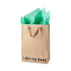 Snarky Gift Bags I Did My Best 3pk