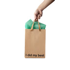 Snarky Gift Bags I Did My Best 3pk