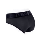SpareParts Tomboi Cover Brief Style Underwear Harness Nylon Black/Black S