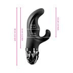 Mystim Hop Hop Bob eStim Vibrator Black