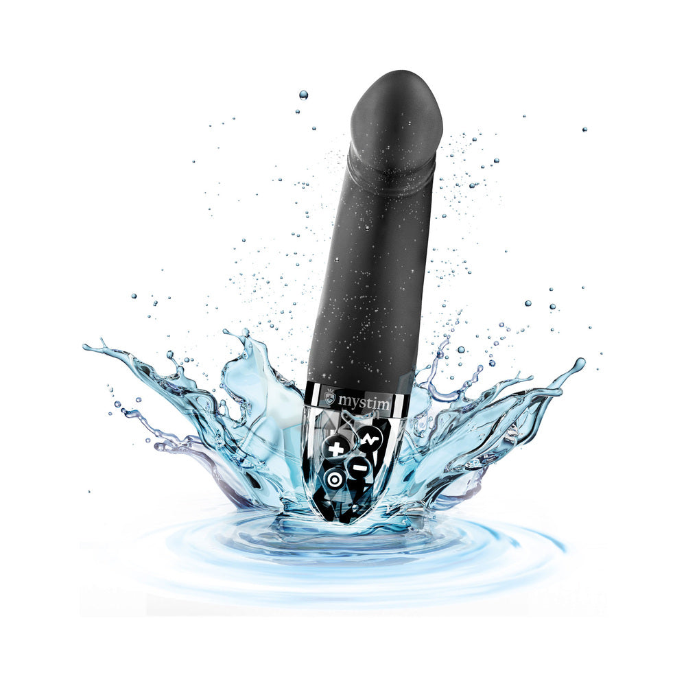 Mystim Real Deal Neal eStim Vibrator Black