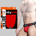 Oxballs Oxjok Hunker Comfy-Pouch Slider-Strap Jock Red Hot M