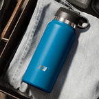 PDX Plus Fuck Flask Private Pleaser Discreet Stroker Blue Bottle Light