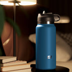 PDX Plus Fuck Flask Private Pleaser Discreet Stroker Blue Bottle Brown