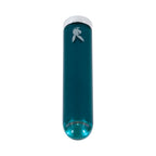 Playboy Emerald Rechargeable Vibrating Glass Mini Vibe Deep Teal