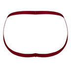 Male Power Lucifer Strappy Jock Burgundy L/XL