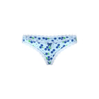 Magic Silk Sweet Treats Crotchless Thong with Lube Blueberry Queen Size