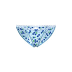 Magic Silk Sweet Treats Split Back & Crotchless Panty with Lube Blueberry S/M