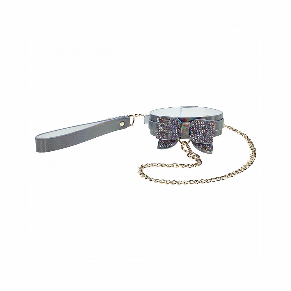 Ouch! International Paris Collection Collar with Leash Black