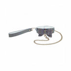 Ouch! International Paris Collection Collar with Leash Black