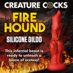 Creature Cocks Fire Hound Silicone Dildo L