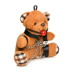 Master Series Gagged Teddy Bear Keychain
