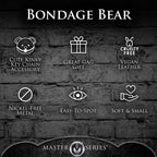 Master Series Hooded Teddy Bear Keychain