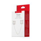 Me You Us Flower Design Nipple Chain