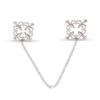 Me You Us Flower Design Nipple Chain