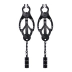 Me You Us Clover Nipple Clamp Black