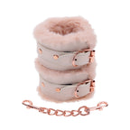 Sportsheets Sex & Mischief Peaches 'n CreaMe Fur Handcuffs