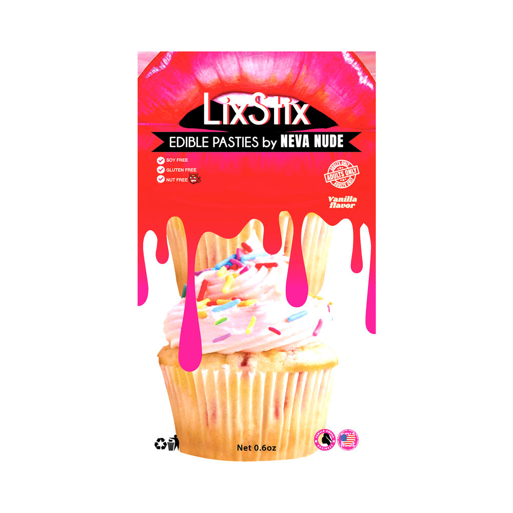 Neva Nude Vanilla Cupcake Warz Edible Nipple Pasties