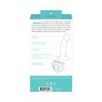 VeDO Duo Silicone Dildo (Non-Vibrating) with Harness Turquoise/Black