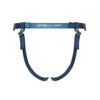 Strap-On-Me Leatherette Harness Generous One Size Blue