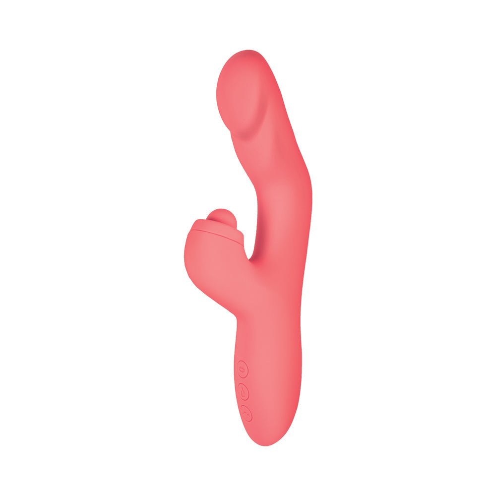 Goddess Heat Up Tapping Massager Coral