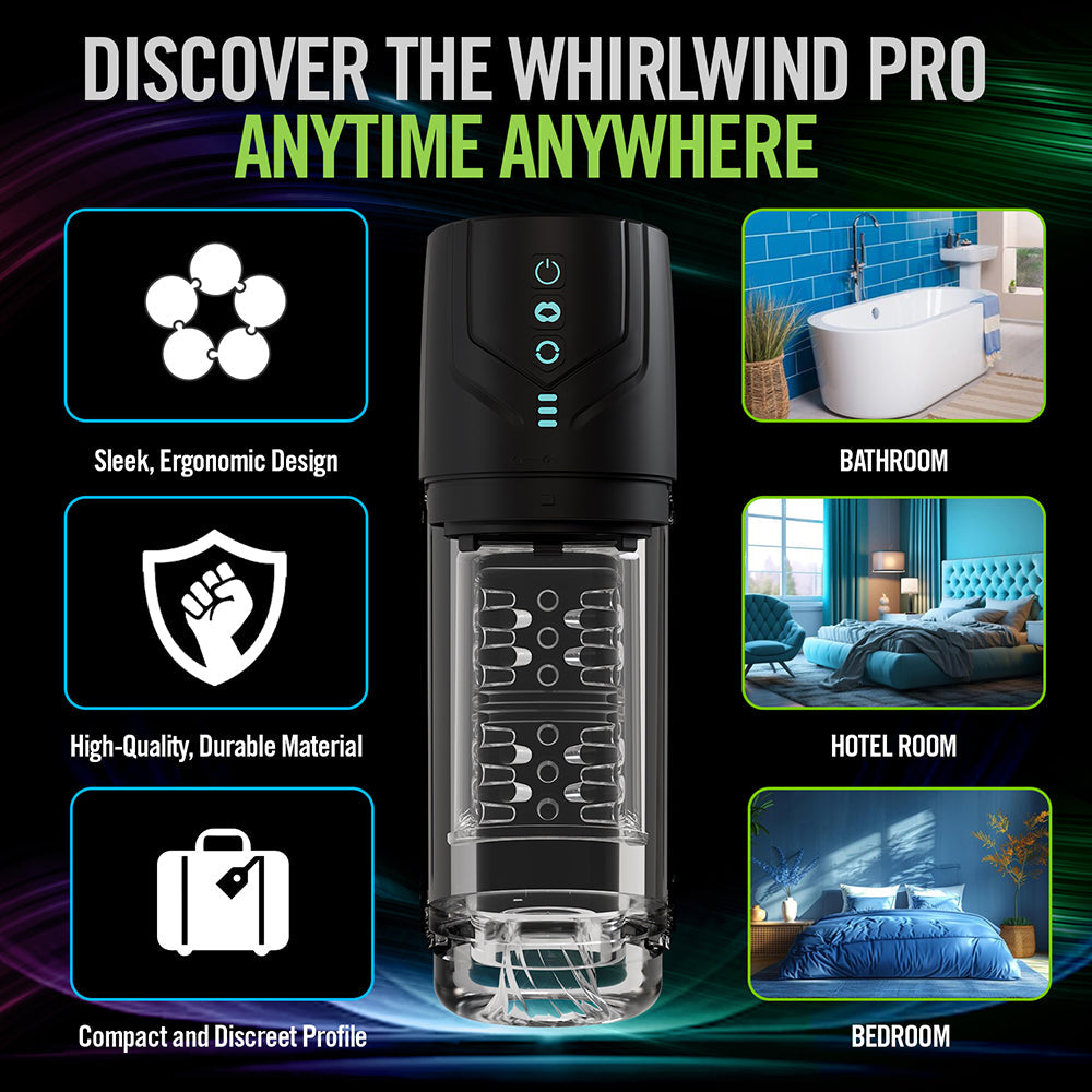 M for Men Whirlwind Pro Black
