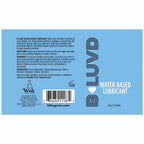 B-Luvd Water-Based Lubricant 4 oz.