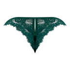 Magic Silk Evermore Split Crotch Panty Emerald L/XL