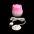 Bloomgasm Pulsing Petals Throbbing Rose Stimulator Pink