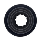 Gender X Echo Rechargeable Vibrating Sheathed Silicone Black