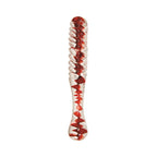 Adam & Eve Eve's Sweetheart Swirl Glass Dildo
