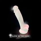 SILEX-D The Original Model 1 Dildo 7 in. Glow-in-the-Dark Pink