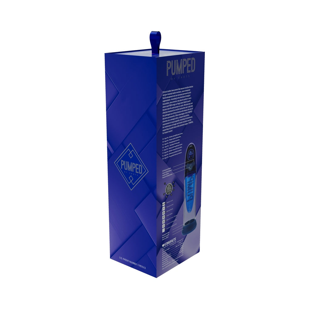 Pumped Aqua-Pro Submersible Automatic AI Enabled Blue