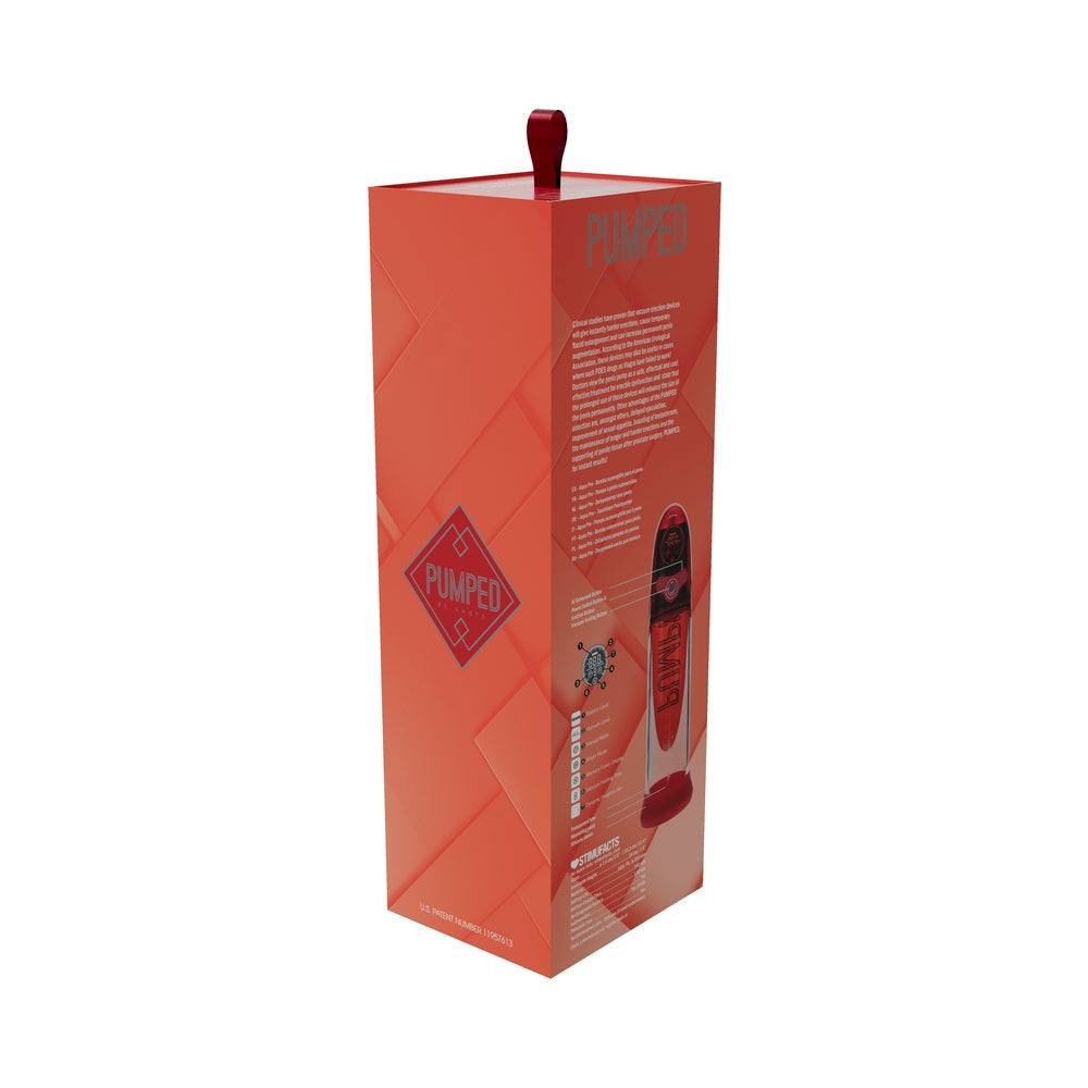 Pumped Aqua-Pro Submersible Automatic AI Enabled Red