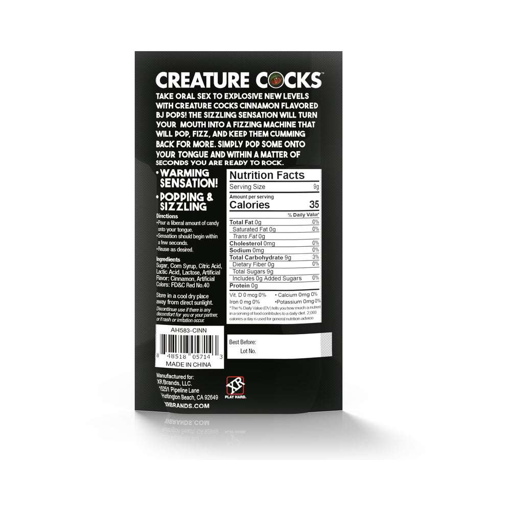 Creature Cocks BJ Pops! Spearmint