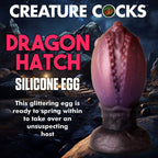 Creature Cocks Dragon Hatch Silicone Egg Large