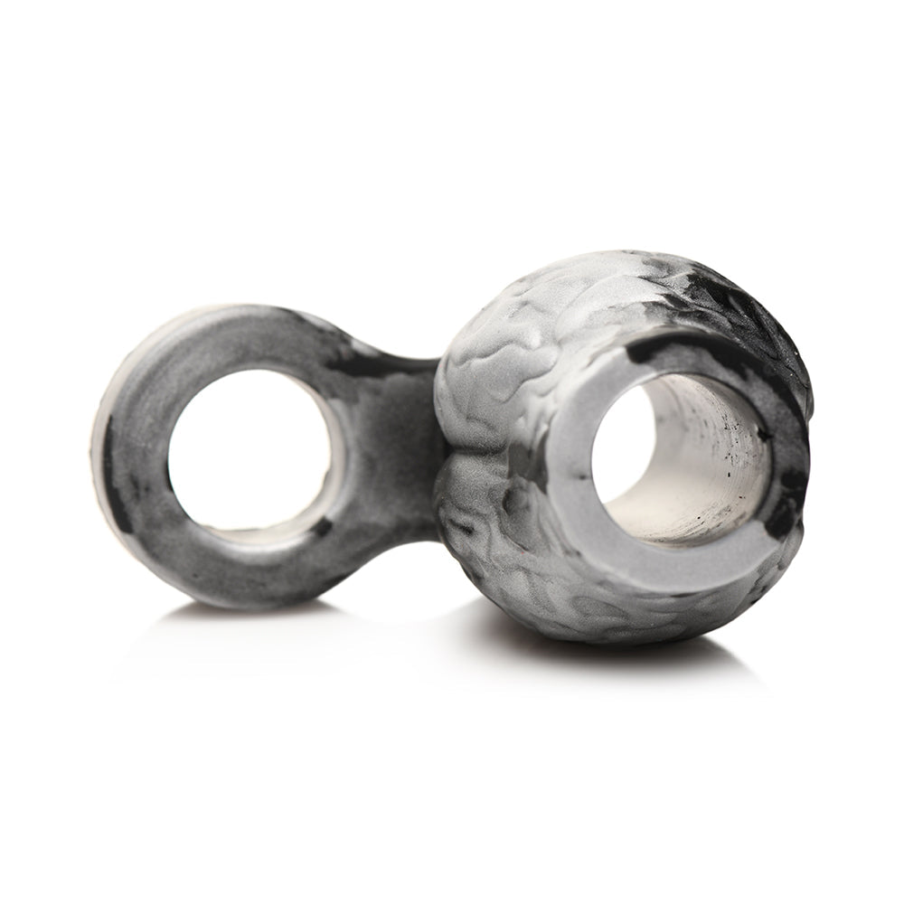 Creature Cocks Night Prowler Silicone Girth Enhancer with Ball Strap M