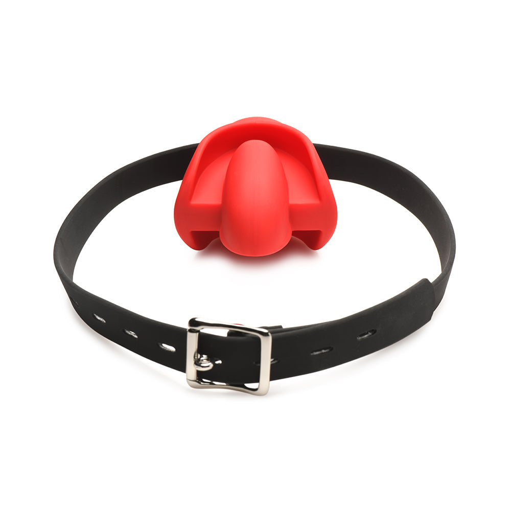 Master Series Extreme Silicone Gag with Locking Strap