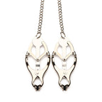 Master Series Primal Spiked Clover Nipple Clamps