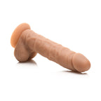 Easy Riders 7 in. Silicone Dildo with Balls Medium