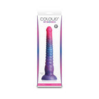 Colours Stacked 9 in. Dildo Pink/Blue