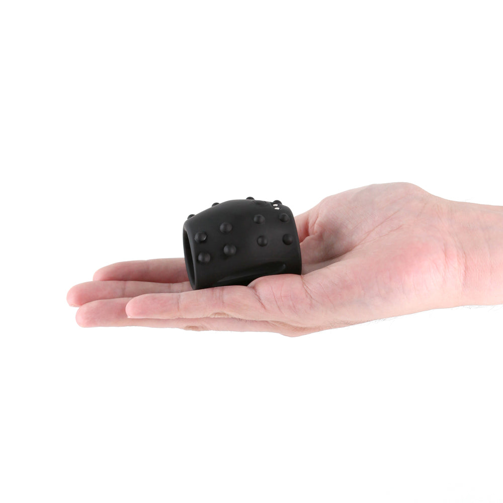 Renegade Sidekick Rechargeable Mini Vibrating Penis Sleeve Black